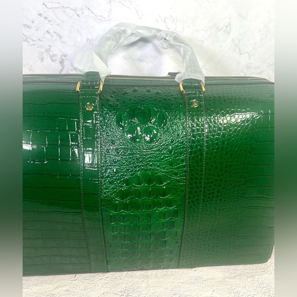 Movdarl Crocodile Bone Duffle Bag - Picture 3 of 10